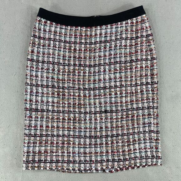 Talbots Straight & Pencil Skirt Women's 6 Petite Acrylic Single Vent Back Zip - Picture 1 of 10